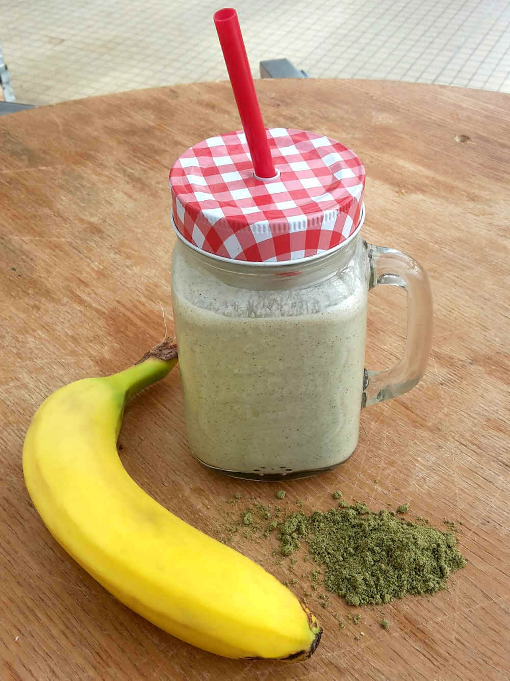 Recette du shaker protéiné banane et chanvre de L' Chanvre